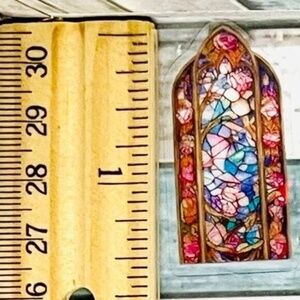 🌀10/$10🌀 Holographic Mosaic Window Reusable Sticker Decal